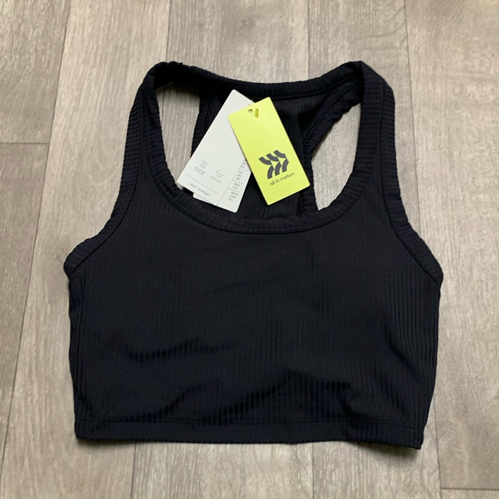 NWT All In Motion Seamless Light‎ Support Rib Racer Sports Bra - Picture 2 of 10